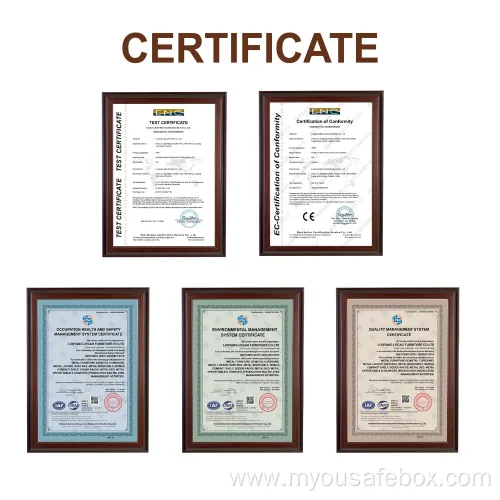 High Security Fireproof Safe Boxes